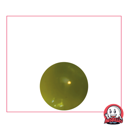 1 Green-Yellow Soft-Translucent Marble 16 mm
