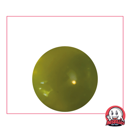 1 Marble Soft-Translucent Green-Yellow 25 mm