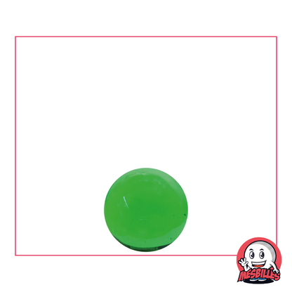 1 Green Soft-Translucent Marble 10 mm