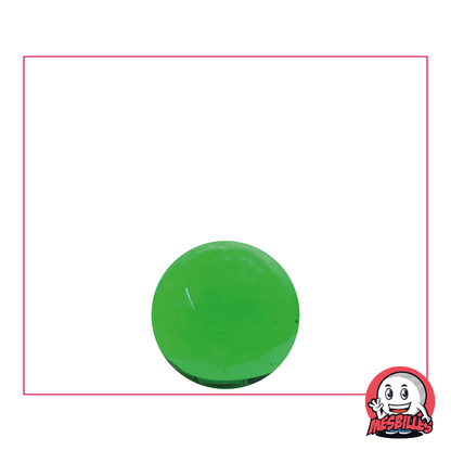 1 Green Soft-Translucent Marble 14 mm