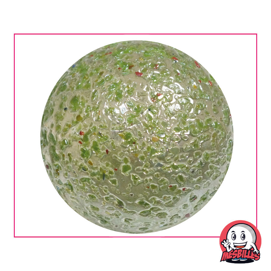 1 Green Nugget Marble 50 mm
