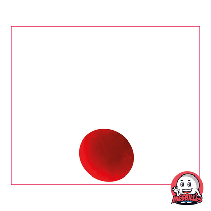 1 Flat Marble 12 mm Soft-Translucent Red