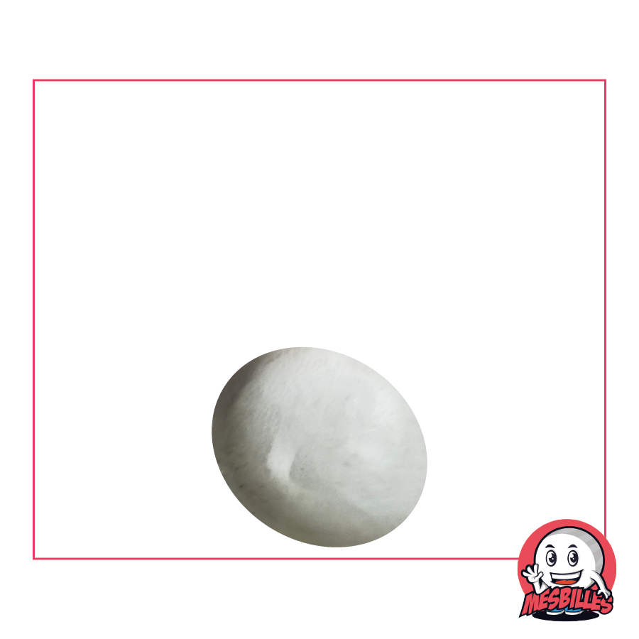 1 Flat marble 18 mm Crystal Magnifier