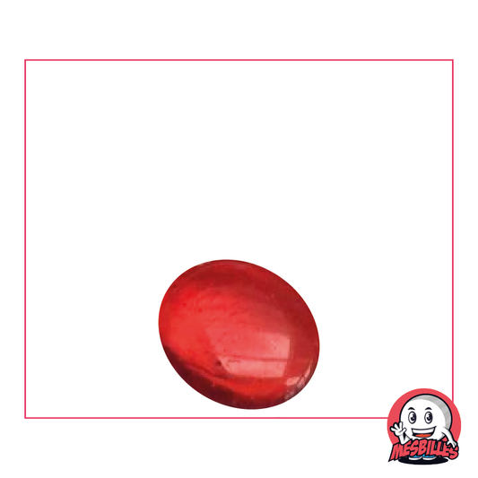 1 Flat marble 18 mm Red Magnifier