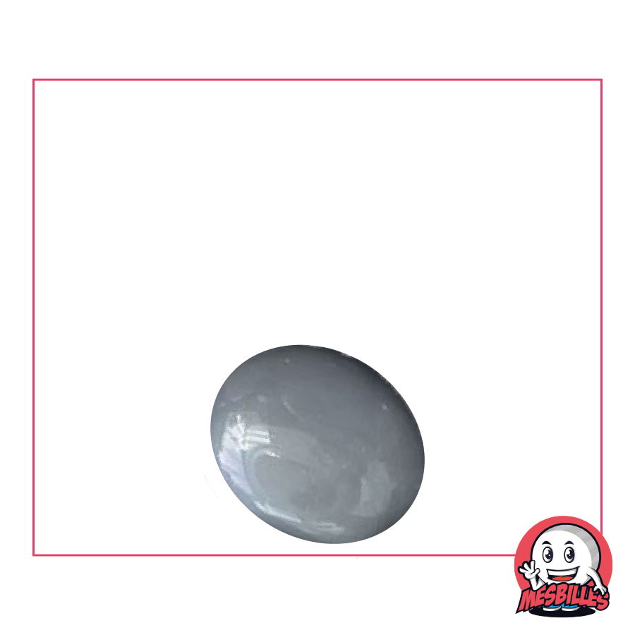 1 Flat Marble Pearl Grey 18 mm