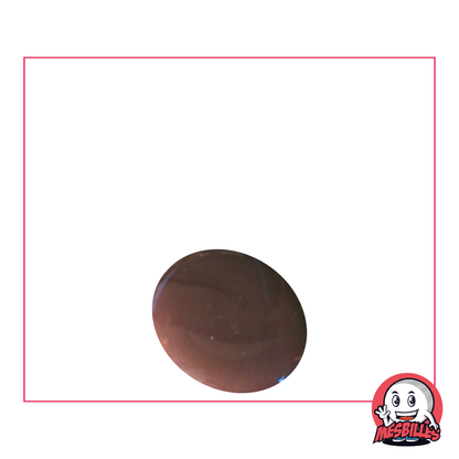 Glass Marbles - 18mm Flat Marble Pearl Violet | My-Glassmarbles