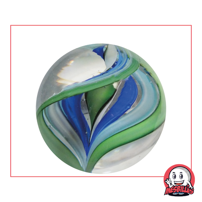 1 Spiral Art Marble 40 mm