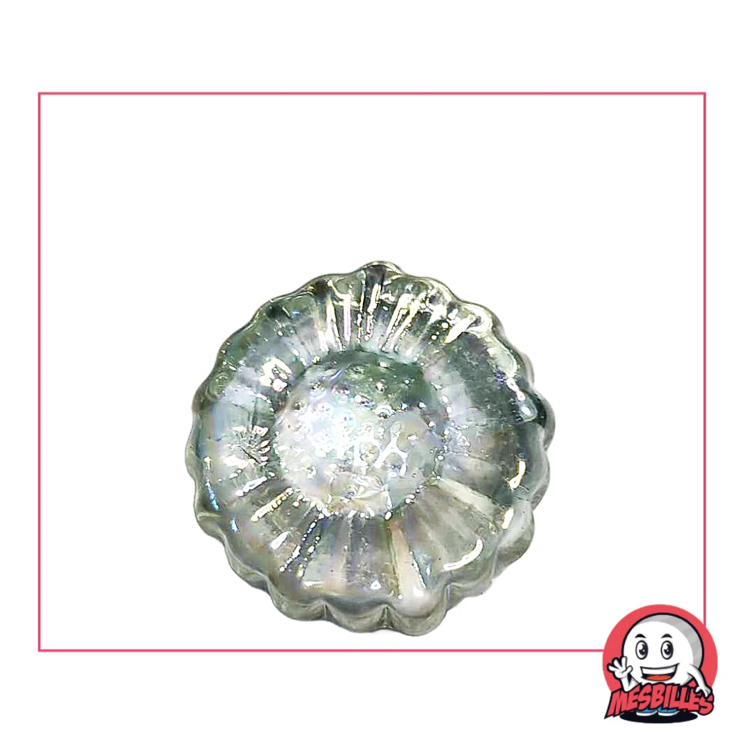 1 Iridescent Crystal Sunflower Marble