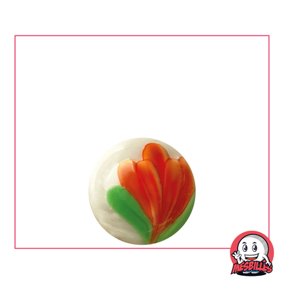 1 White Tulip Art Marble 16 mm