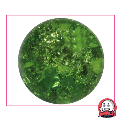 Marbles krakel Green, 50 mm marbles