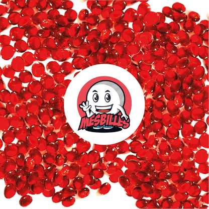 1 Flat Marble 12 mm Soft-Translucent Red