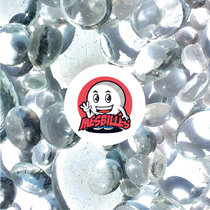 1 Flat marble 18 mm Crystal Magnifier