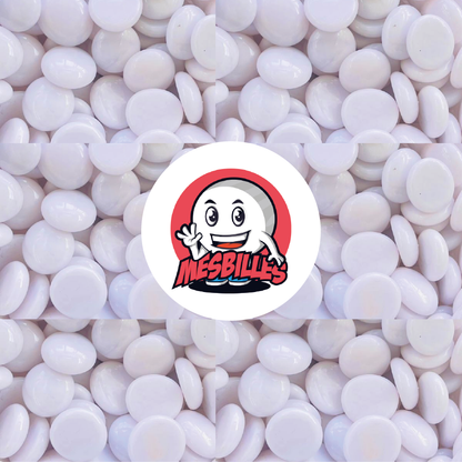 1 Flat marble 18 mm Light Pink Pearl