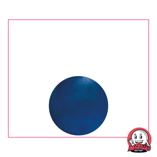Blue Marble 16 mm in Glass | A Softness for Marbles BagsDark Blue Marble 16 mm in Glass | A Softness for Marbles Bags