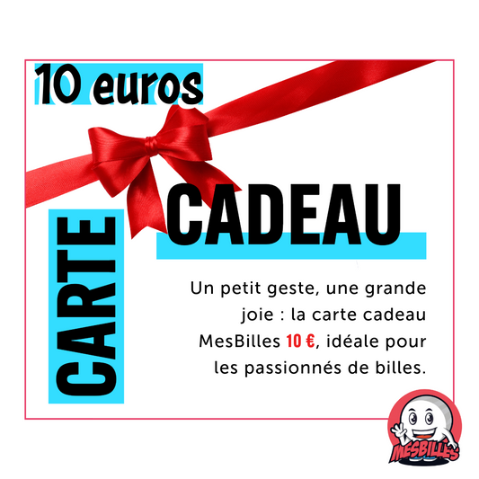 A small gesture, a great joy: the ideal Gift Card for Marbles enthusiasts.