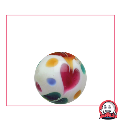1 Marble Art Ice Cream White 22 mm