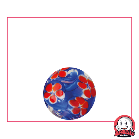 1 Marble Flower Garden Art 16 mm