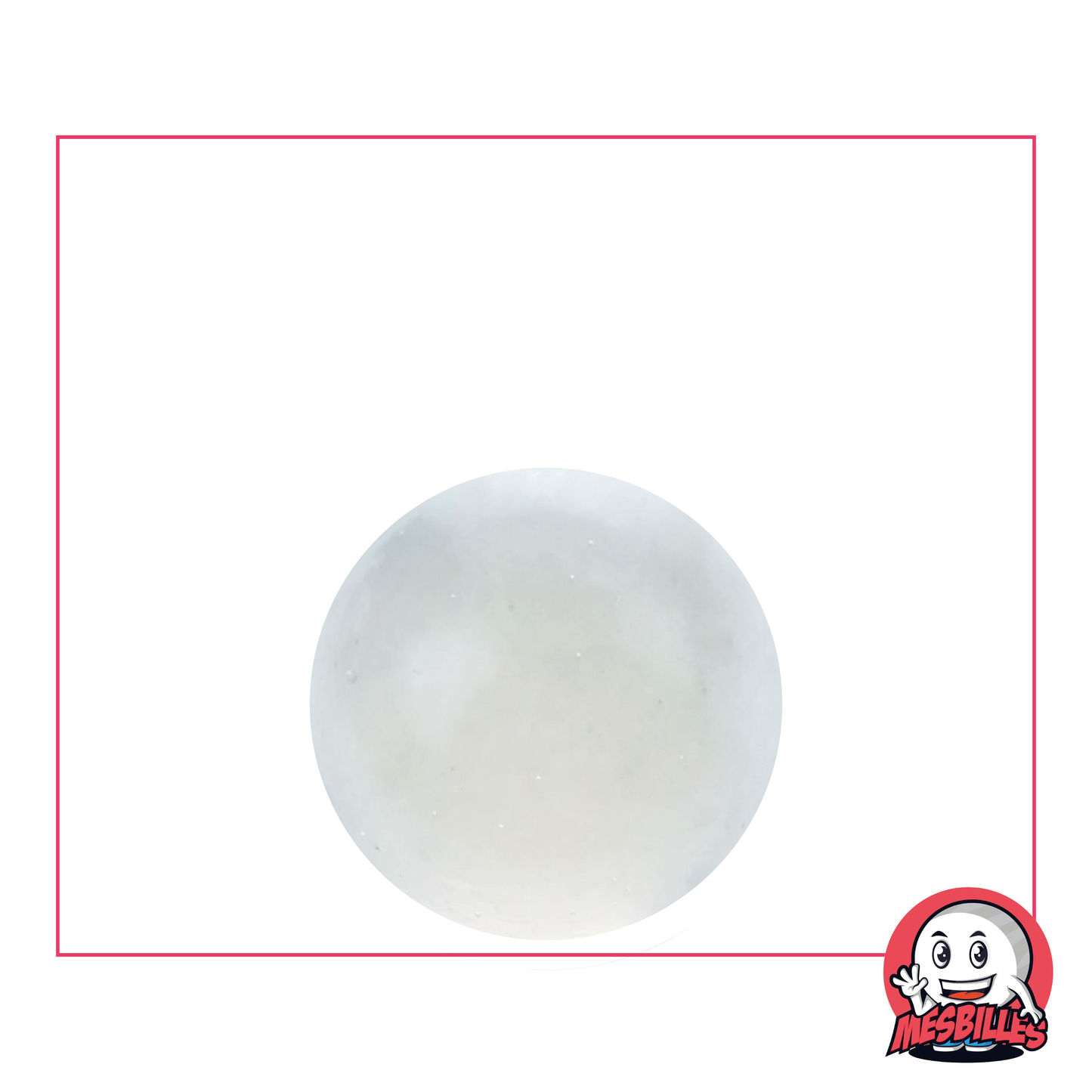 Translucent crystal glass Marble Light - 22 mm - My-Glassmarbles