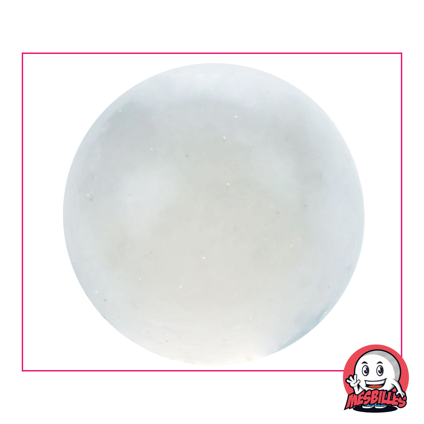 Translucent crystal glass Marble Light - 50 mm - My-Glassmarbles