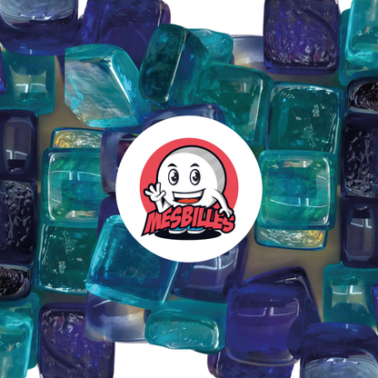 1 Square Midnight Blue Marble