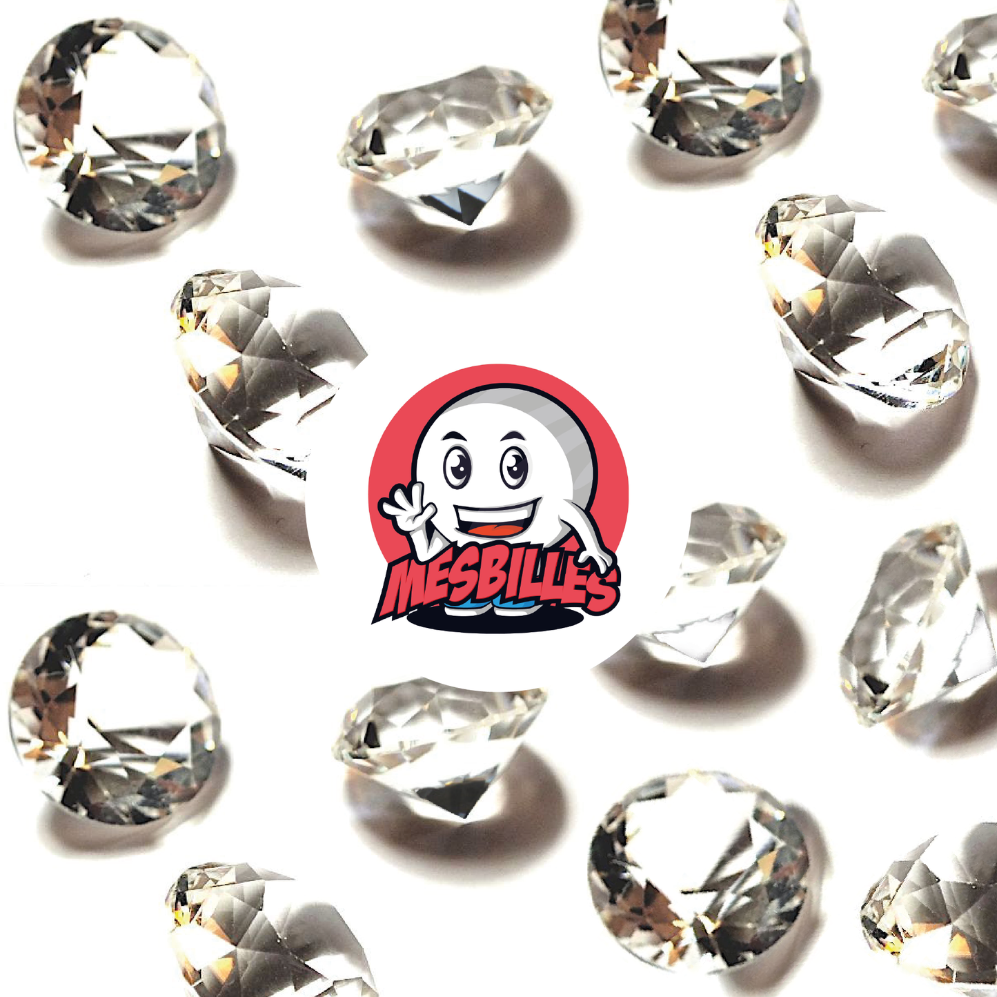 1 Diamond Art Crystal 20 mm