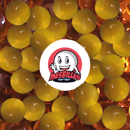 1 Light Amber Soft-Translucent Marble 08 mm