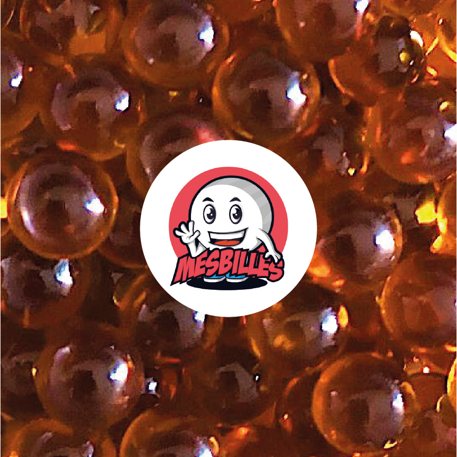 Looking for a marble that stands out from the crowd? Let us introduce you to the 25 mm Iridescent Amber Marble.