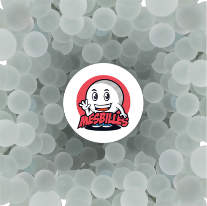 Marbles lovers, we've got a Speckled nugget for you: our Frosted marble, a magnificent 50 mm marble in frosted Bohemian glass.