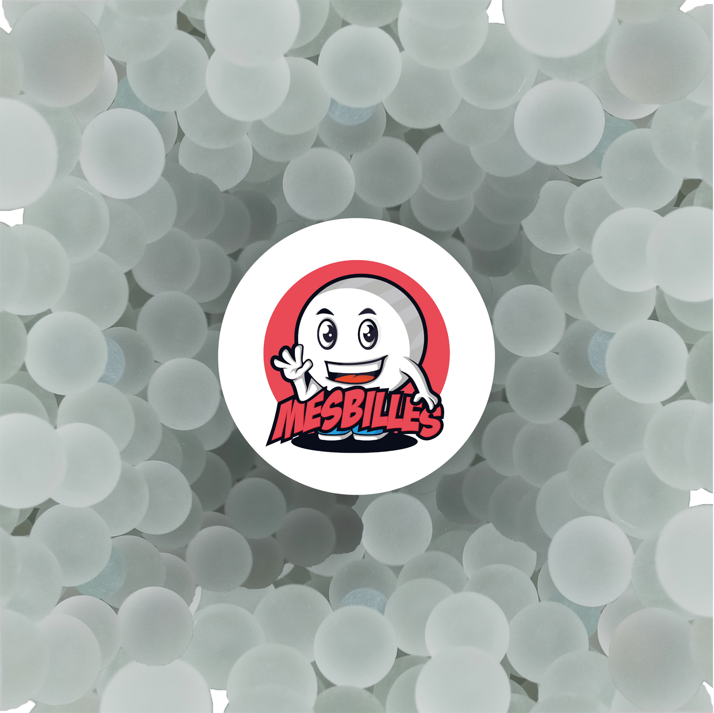 If you're a Marbles lover, we've got a Speckled for you: our Frosted marble, a magnificent 90mm marble in frosted Bohemian glass.