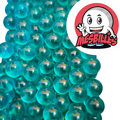 1 Duck Blue Soft-Translucent Marble 12 mm