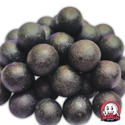 Billes en terre noires 16 mm ; fabrication artisanale française avec texture mate et charme traditionnel