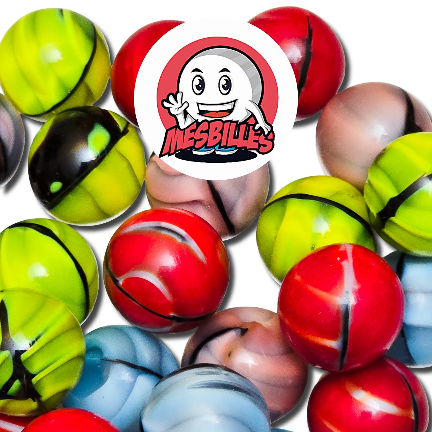 Marble Art Grumpy Blue 16 mm