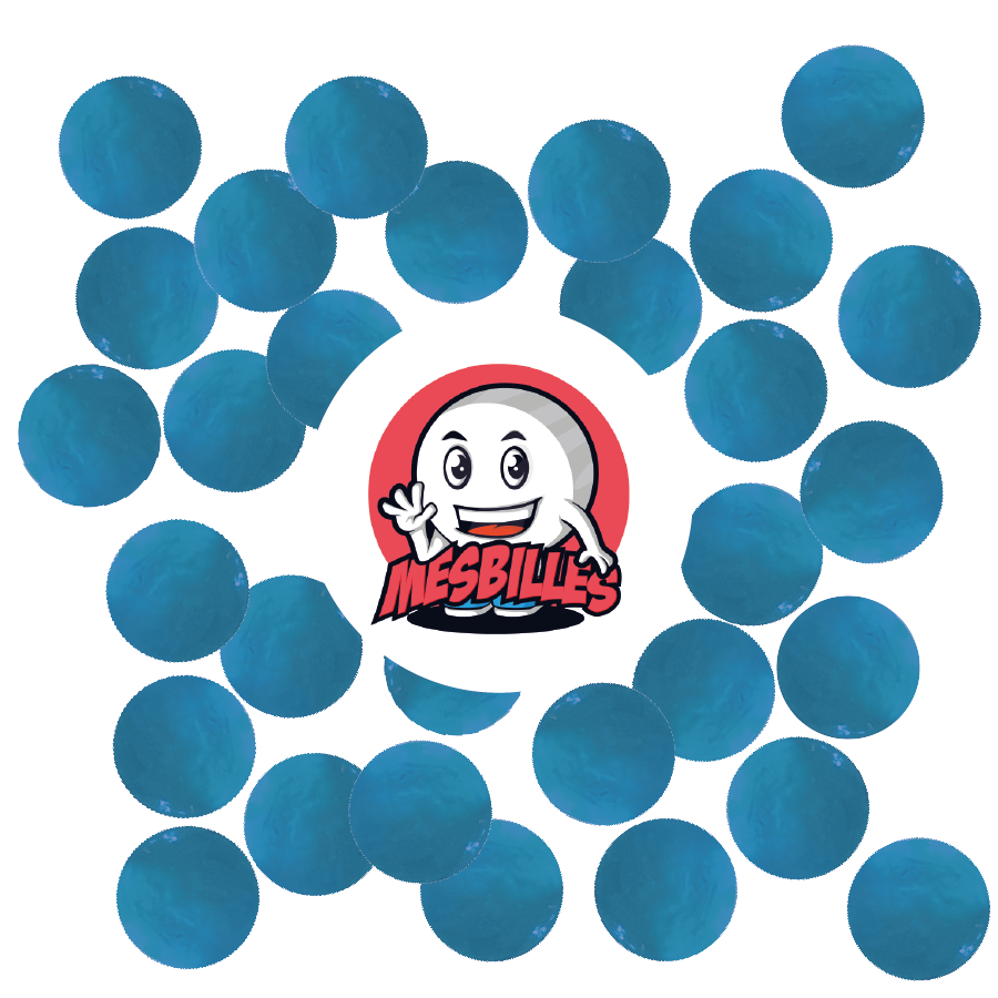 Discover our 12 mm Bohemian Crystal Marble. Translucent Light Blue, it dwarfs other marbles without even trying!