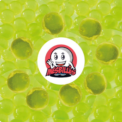 Fluorescent Marbles - you can see them coming from miles away! Fluo, short for fluorescent, is a term used to describe colours that are particularly bright, eye-catching and popular in the 1980s.