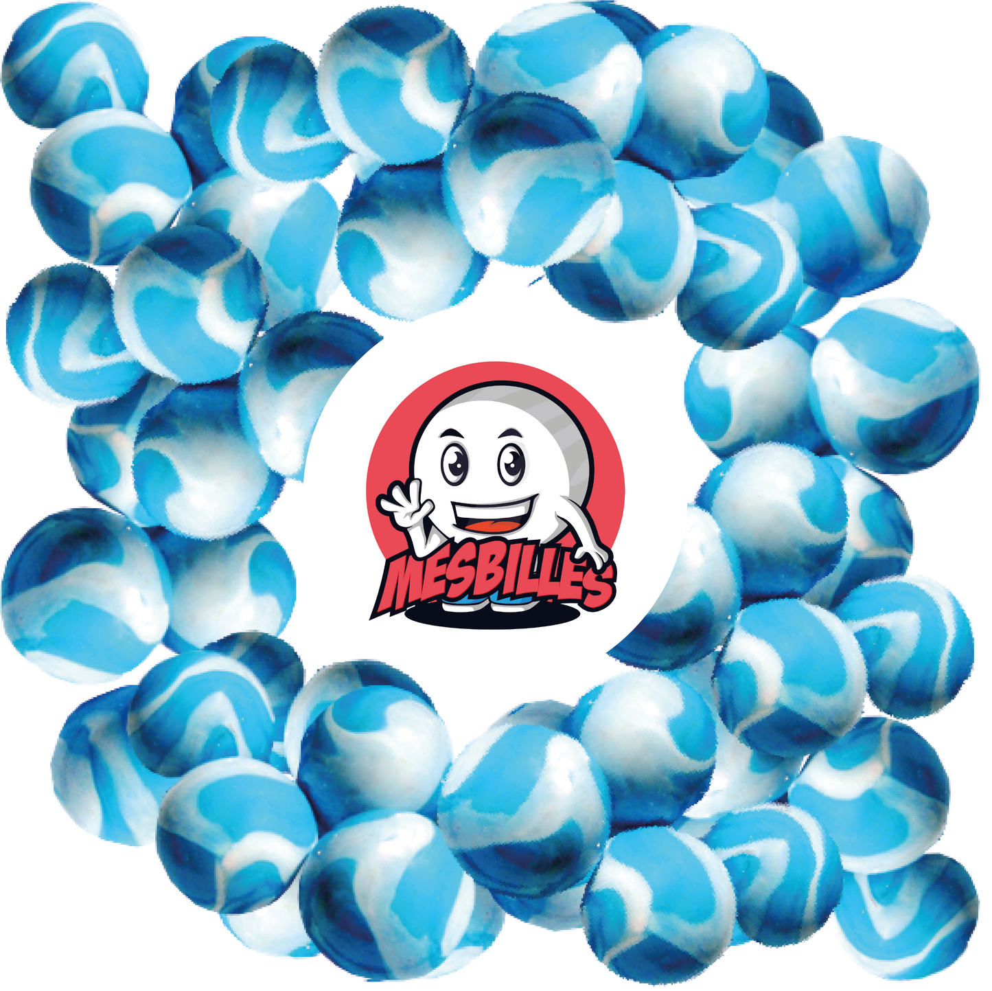 With this Marble in the colours of Marseille football, every game is a victoryCelebrate the spirit of OM with our 16 mm Marseille Marble. With its brilliant azure blue, it's a vibrant tribute to the Marseille football team.