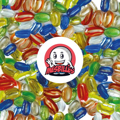 1 Orange Silly Marble