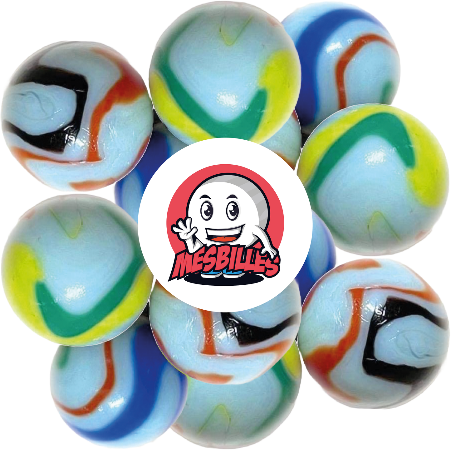 1 Modeling Clay Marble 25 mm