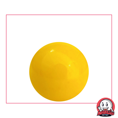 1 Yellow marble Pearl 25 mm