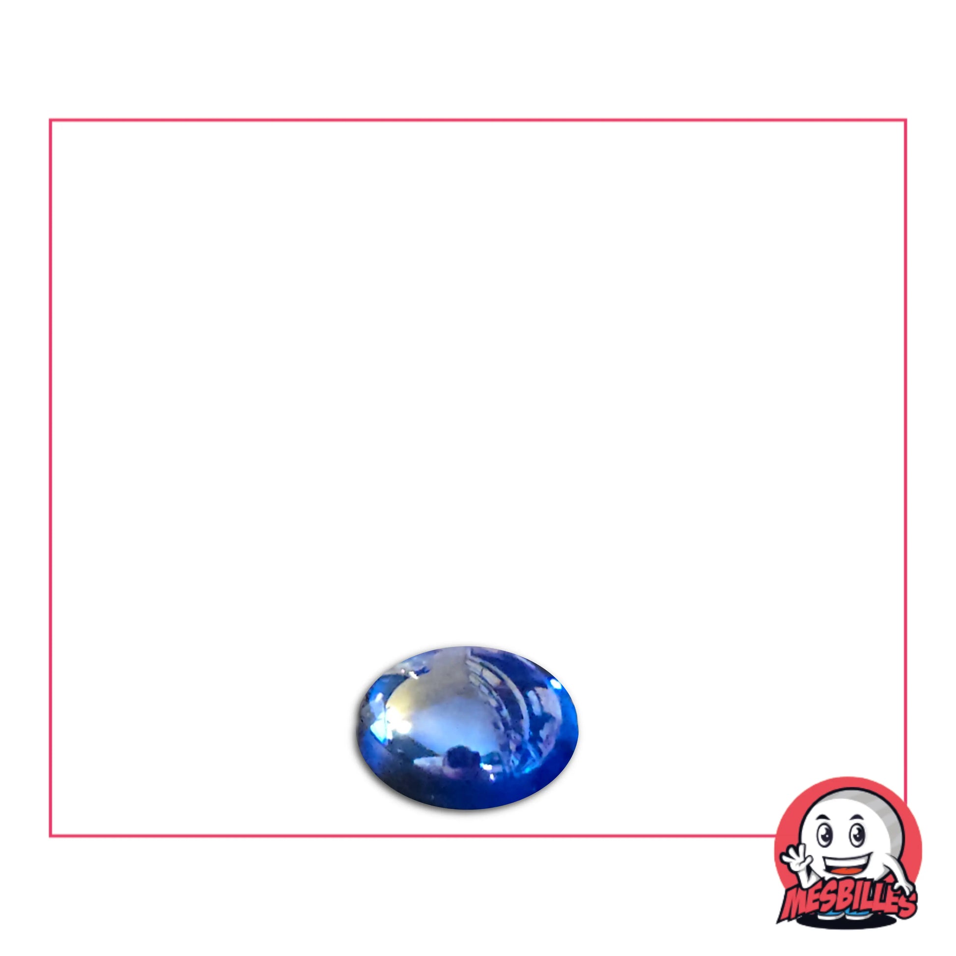 Pour Décorer, Jouer ou Collectionner, Les Petites Billes Plates Bleu-Nuit Irisée de MesBilles sont indispensables.