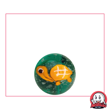 1 Marble Turtle Art 16 mm