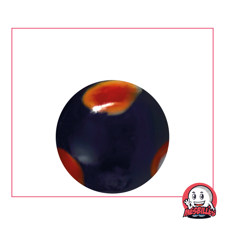 Marble KimPlay Galactika Blue 25 mm Put a galaxy in your pocket