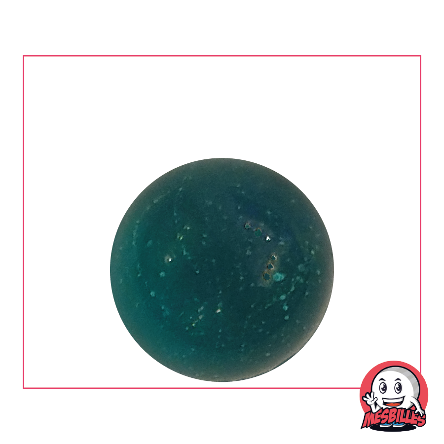 1 Duck Blue Soft-Translucent Marble 25 mm