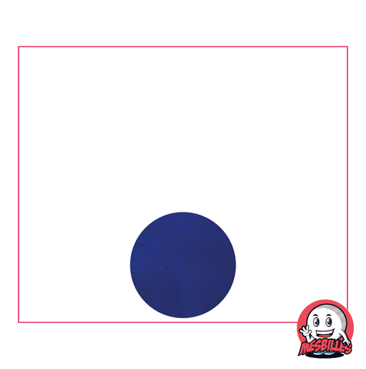 1 Soft-Translucent Marble, Midnight Blue, 10 mm