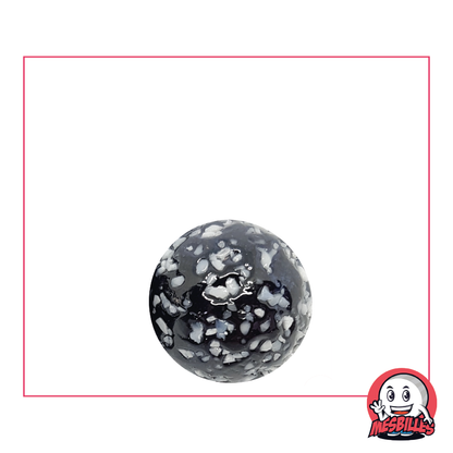 1 Nugget marble Black 16 mm