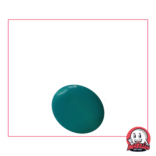 1 Flat Marble, Duck Blue 18 mm