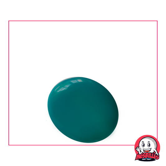 1 Flat Marble, Duck Blue 30 mm