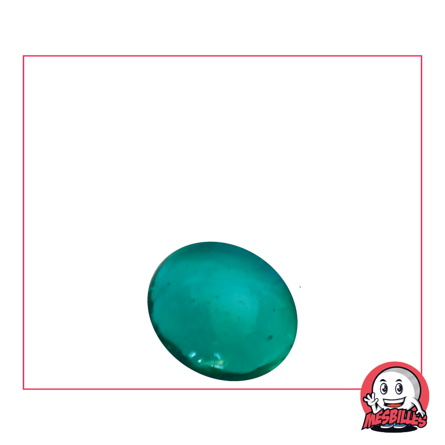 1 Flat Marble Soft-Translucent Blue-Duck 18 mm