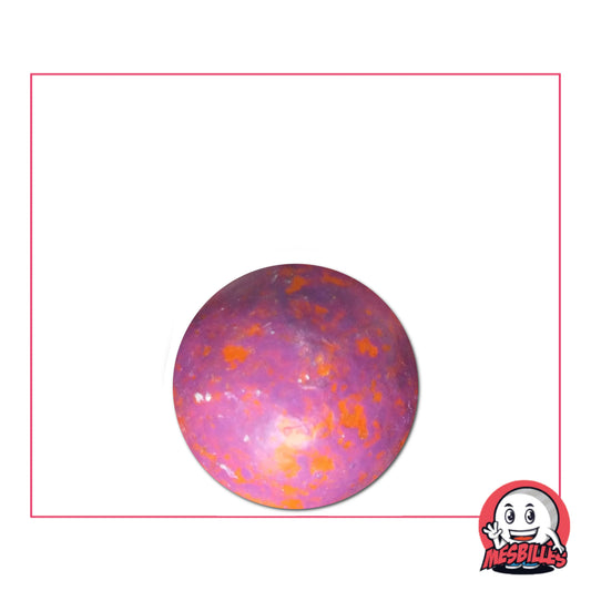 1 Speckled Pink Clay Marble 16 mm