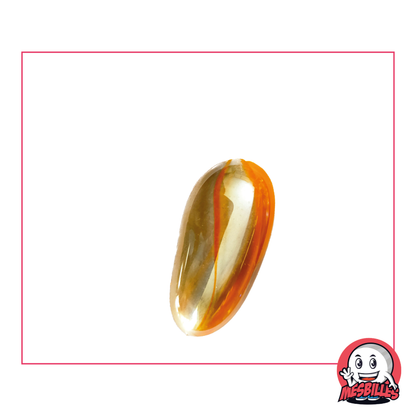 1 Orange Silly Marble