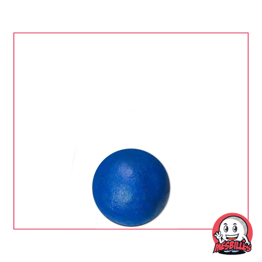 Mini-bille en terre cuite bleue de 10 mm, parfaite pour compléter une collection ou jouer aux jeux de billes classiques